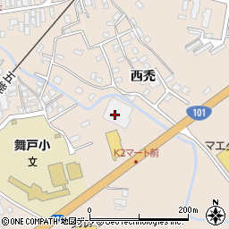 イタリアントマトカフェ 鯵ヶ沢町店周辺の地図