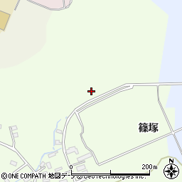 青森県青森市上野篠塚71-5周辺の地図