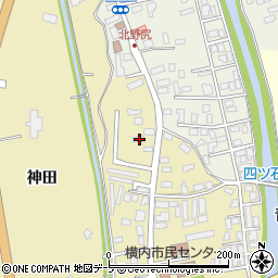 青森県青森市横内亀井6周辺の地図