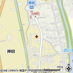 青森県青森市横内亀井5周辺の地図