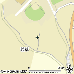 青森県青森市横内若草周辺の地図