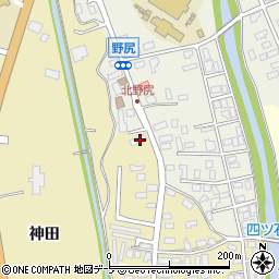青森県青森市横内亀井1周辺の地図
