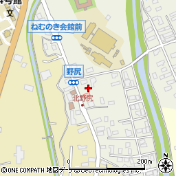 青森県青森市野尻今田11周辺の地図