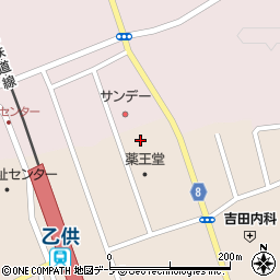 薬王堂　青森・乙供店周辺の地図