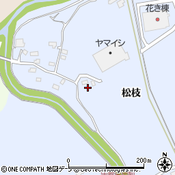 青森県青森市牛館松枝42周辺の地図