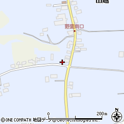 青森県五所川原市神山野岸72周辺の地図