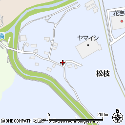 青森県青森市牛館松枝52周辺の地図