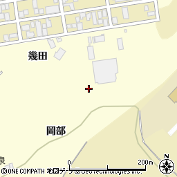 青森県青森市新町野（岡部）周辺の地図