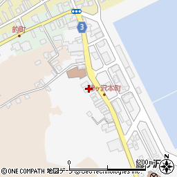 青森銀行鯵ヶ沢支店周辺の地図