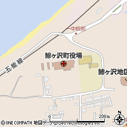 青森県鰺ヶ沢町（西津軽郡）周辺の地図