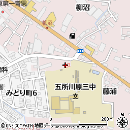 チョコ・ドーナツ五所川原周辺の地図