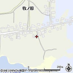 青森県五所川原市野里牧ノ原16周辺の地図