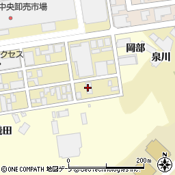 株式会社カネタ・ツーワン　青森営業所周辺の地図