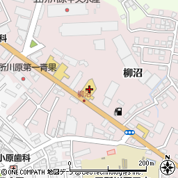 日産サティオ弘前　五所川原店周辺の地図