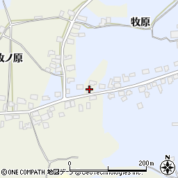 青森県五所川原市野里牧ノ原85周辺の地図