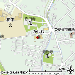 かしわ・こども園周辺の地図