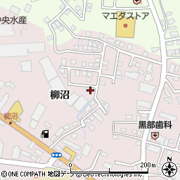 青森県五所川原市広田柳沼117-26周辺の地図