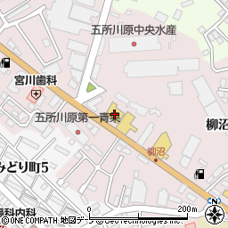 青森トヨペット五所川原店周辺の地図