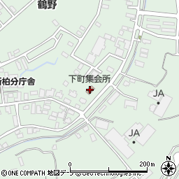 下町集会所周辺の地図