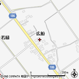 青森県つがる市森田町上相野広船33-2周辺の地図