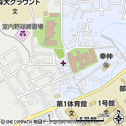 青森県青森市幸畑松元62-40周辺の地図