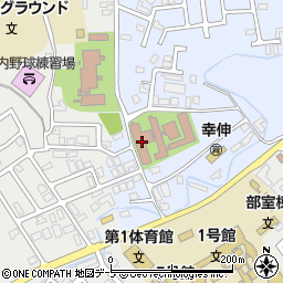 青森県コロニー協会　青森コロニー印刷周辺の地図
