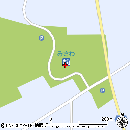 三沢市役所　道の駅みさわ斗南藩記念観光村周辺の地図