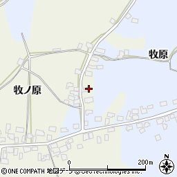 青森県五所川原市野里牧ノ原87周辺の地図