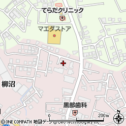 青森県五所川原市広田柳沼117-35周辺の地図