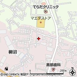 青森県五所川原市広田柳沼117-73周辺の地図