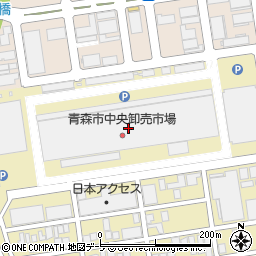 中水青森中央水産株式会社　鮮魚部周辺の地図