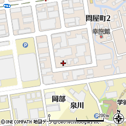 宇治園青森支店周辺の地図