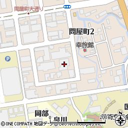 株式会社伸和産業　青森中央営業所周辺の地図