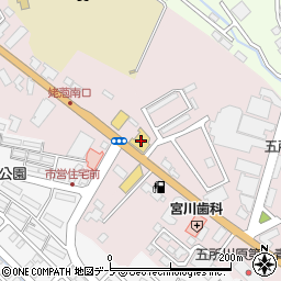 青森三菱五所川原店周辺の地図