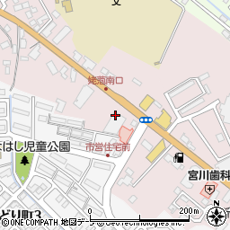 ハッピー調剤薬局　五所川原広田店周辺の地図