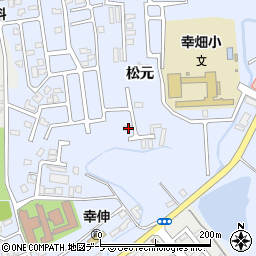青森県青森市幸畑松元47-40周辺の地図