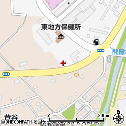 岩崎電気株式会社　青森営業所周辺の地図
