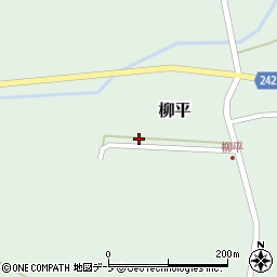 青森県上北郡七戸町柳平29周辺の地図