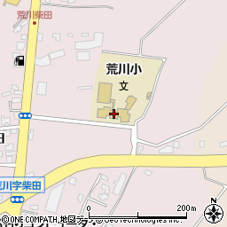 青森市立荒川小学校周辺の地図