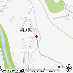 青森県青森市駒込桐ノ沢125周辺の地図
