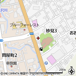 タイヤセンター　泉谷周辺の地図