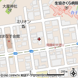 東北化学薬品株式会社　青森支店周辺の地図