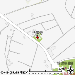法蔵寺周辺の地図