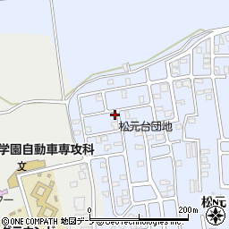 青森県青森市幸畑松元37-88周辺の地図