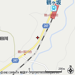 青森県青森市鶴ケ坂川合102周辺の地図