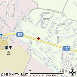 五所川原自動車板金塗装周辺の地図