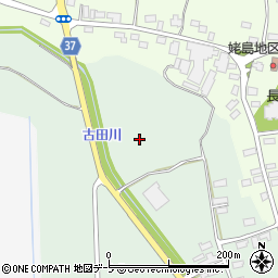 青森県つがる市柏桑野木田八幡周辺の地図