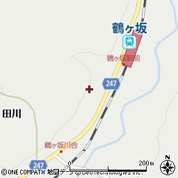 青森県青森市鶴ケ坂川合96周辺の地図