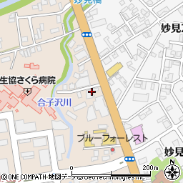 キヤノンマーケティングジャパン青森営業所周辺の地図