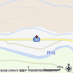 七戸貨物株式会社　天間林砕石場周辺の地図